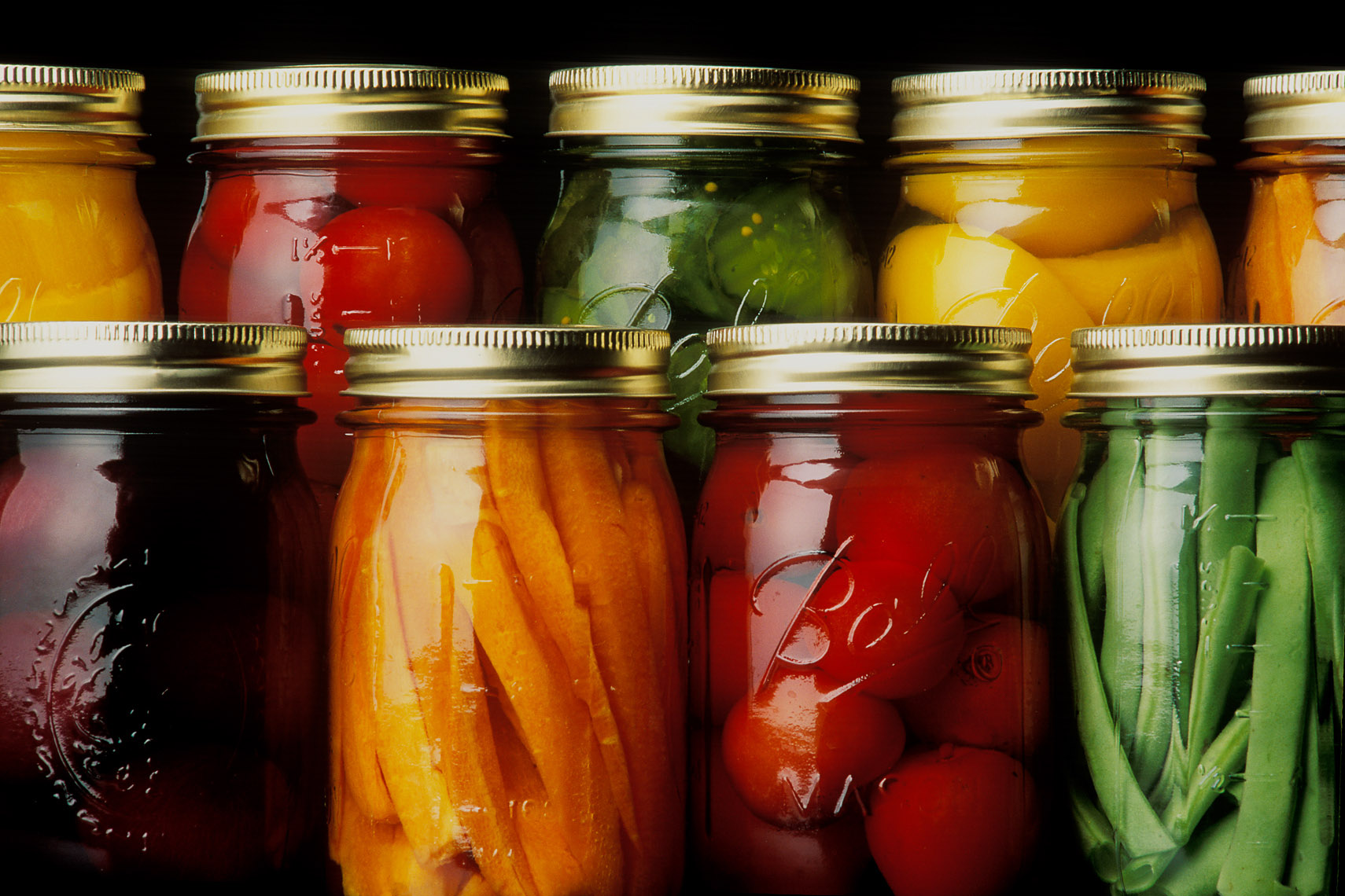 home-canned vegetables